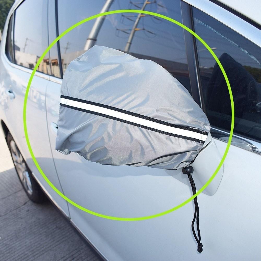 Car Side Mirror Snow Cover Waterproof Oxford Frost