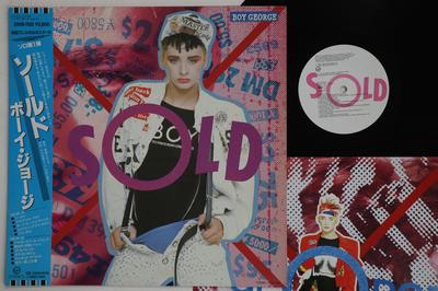 LP Record BOY GEORGE  Sold 28VB1150 VIRGIN 1987 Japan Obi Pop Used