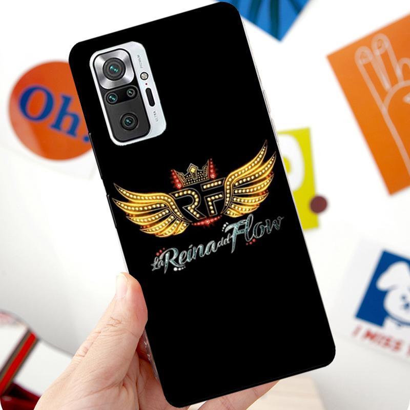The Queen of Flow Case For Xiaomi Redmi Note 12 Pro 11 8 9 10 Pro 9S 10S 11S 12S Redmi 12C 10C 9C 10A Cover