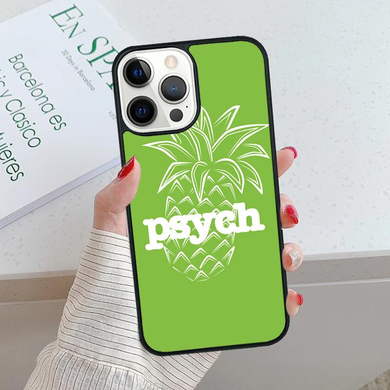 

Psych Pineapple Phone Case cover For iPhone 17 Air 15 16 16e 14 13 Pro Max Coque 12 11 Pro Max For Apple PLUS fundas iPhone 11pro max