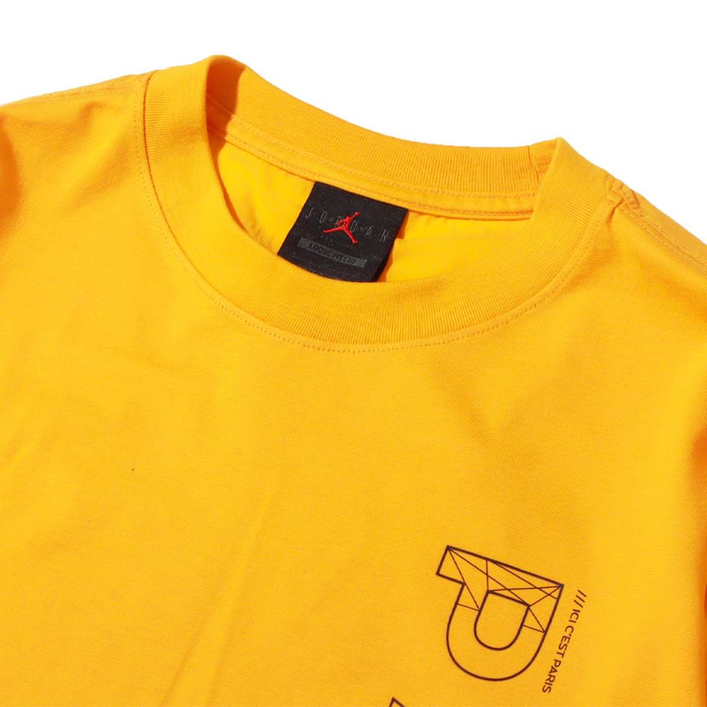 Jordan X Paris Saint-Germain L/S T-shirt (Asia Sizing) Taxi/Black Men Streetwear DV0625-705