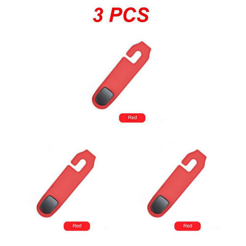 2/3/4 Stück Auto-Rücksitzhaken Tragbar Einfach zu installieren Automobil-Innenausstattung Multifunktionaler Autohaken Rücksitz