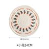 3587 Cotton and Linen Braided Heat Insulation Pad Household Placemat Plate Bowl Sand Pot Tea Cup Pad Anti-scalding Table Mat