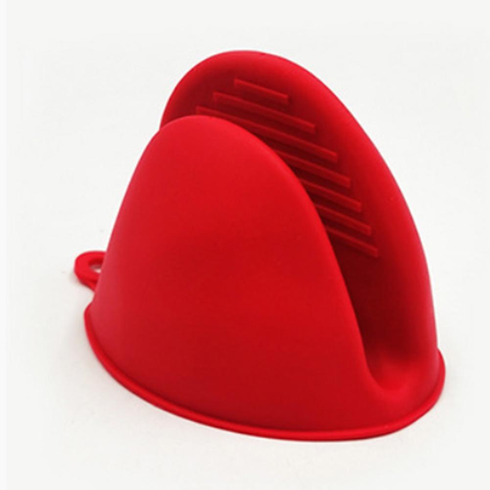 Heat Insulation Silicone Kitchen Gloves Oven Mitts for Cooking Set of 2