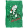 National Lampoon's Christmas Vacation Clark Griswold Merry Christmas Kiss My A** Blanket