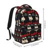 Pugs Not Drugs 80s Durf Hond Student Rugzak Schooltas Wandelen Reizen Dagrugzak voor Jongens Meisjes Mode Boekentas Schoudertassen