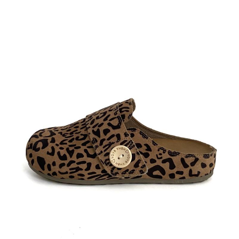 22 Casual women's summer and autumn thick-bottomed new versatile half-bag head Boken lazy slippers to wear outside