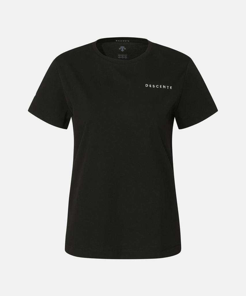 DESCENTE Women'S Graphic Cooling Short Sleeve T-Shirt Black Sr122Pts31