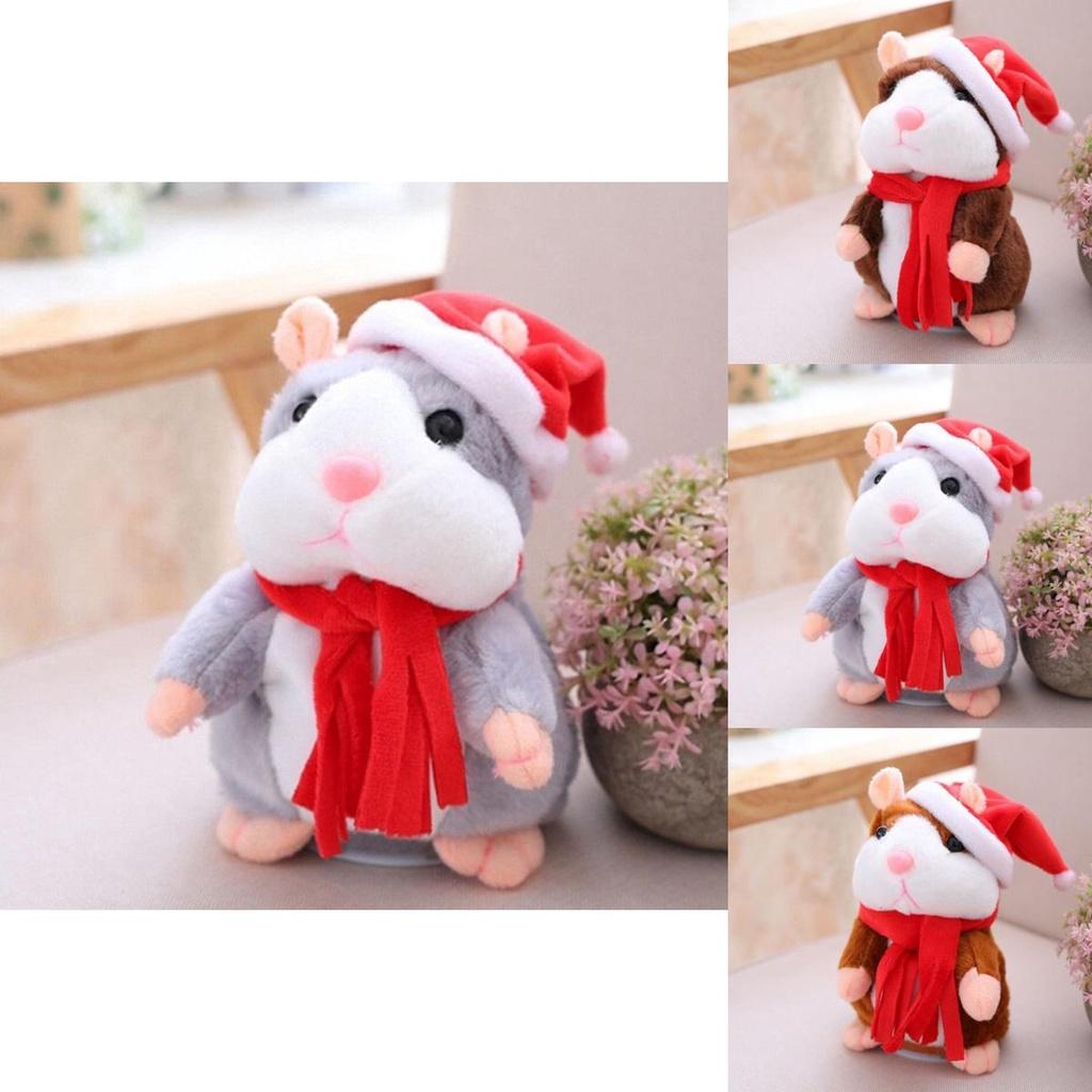 Delightful Cheeky Hamster Talking Mouse Pet Plush Christmas Toy For Kids And Adults
