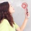 Colorful Cooling Spray Fan Durable Small Personal Cooling Fans Handheld Misting Fan  Outdoor