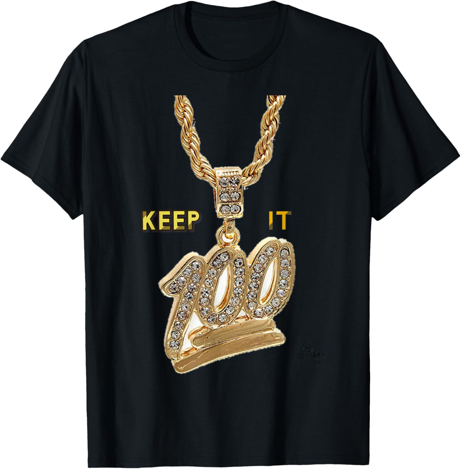 Keep it 100 Keep It Real Hip Hop Rap Music Design Tee T-Shirt S разноцветный