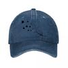 Handmade Feather Quill Pen Washed Baseball Cap Outdoor For Womens Unisex FeUnisex
