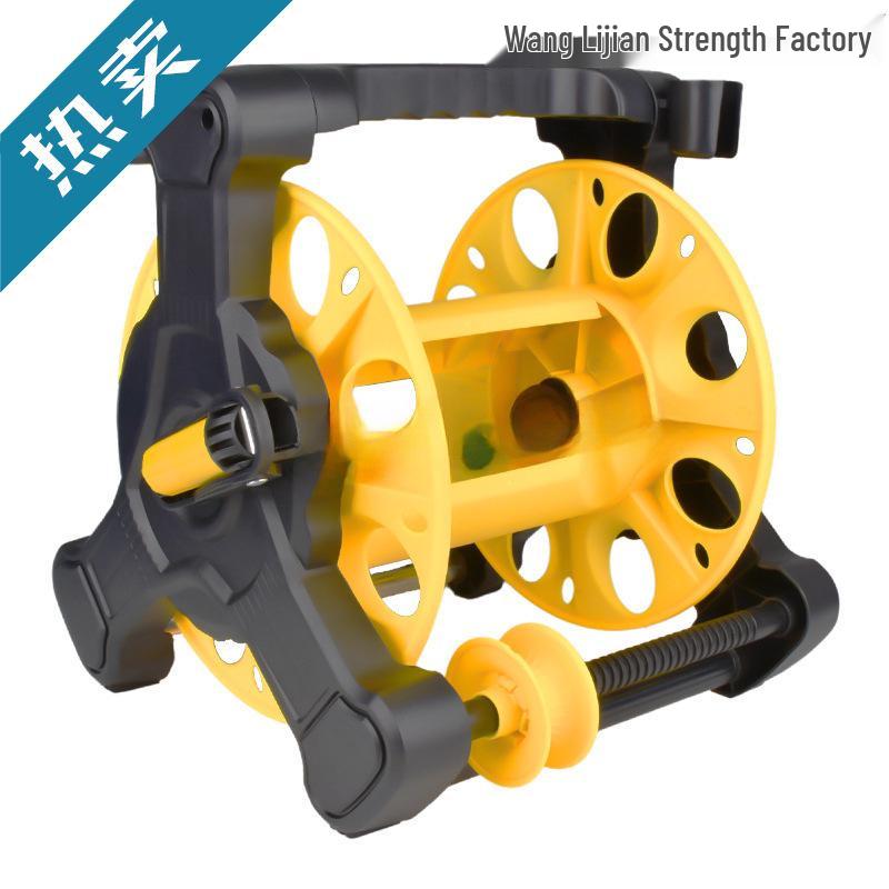 Rice Water Pipe Frame & Car Wash Gun Splitter Storage Rack Reel for Garden Watering Tools