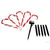 Set of 5 Solar LED Garden Lights, Warm White