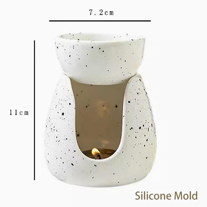 Ceramic Essential Oil Burners Waxes Melt Burners Warmer Tealight Candle Holders Ornament Home Tabletop Decoration Yoga Spa Gifts