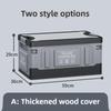 Outdoor Folding Storage Box, Multipurpose Organizer Box, Portable Large-capacity Camping Box, Car Trunk.