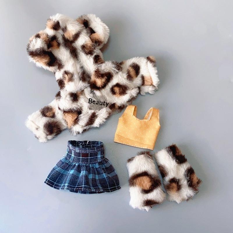 1 Set Diy Dressing Toy Accessories Doll'S Clothes Handmade Fashionable And Cute Clothing Suitable For 1/6 30Cm Doll