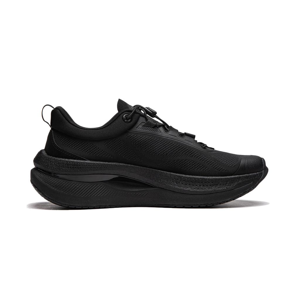 New LiNing SOFT GO MAX Slip Resistant, Abrasion Resistant, Breathable Low top Casual Shoes Men's Black AGLU037-1