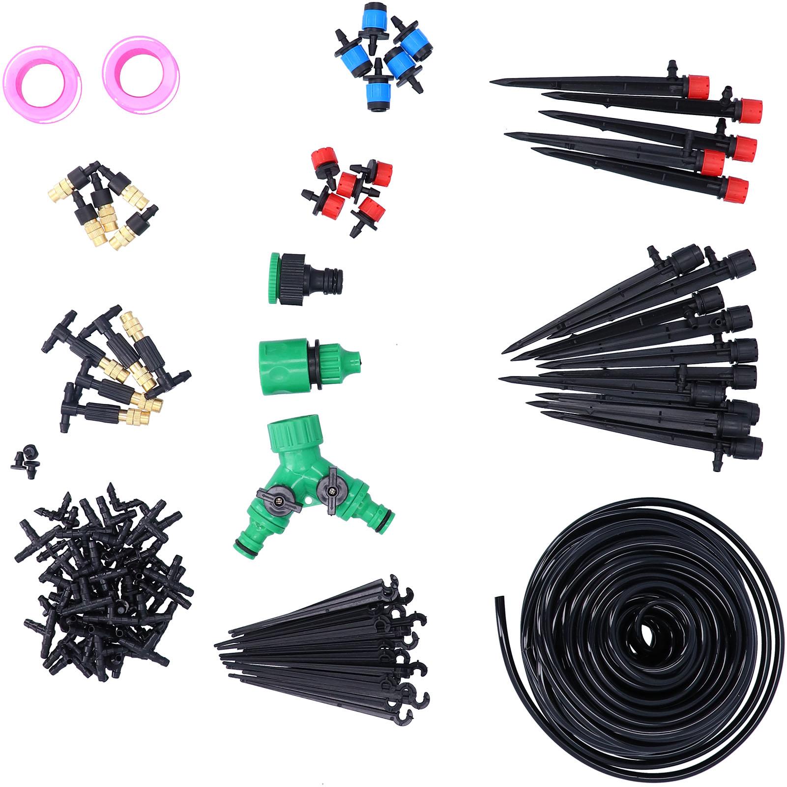 25M Garden Irrigation System Micro Drip Irrigation Equipment Kit Plant Watering Kit