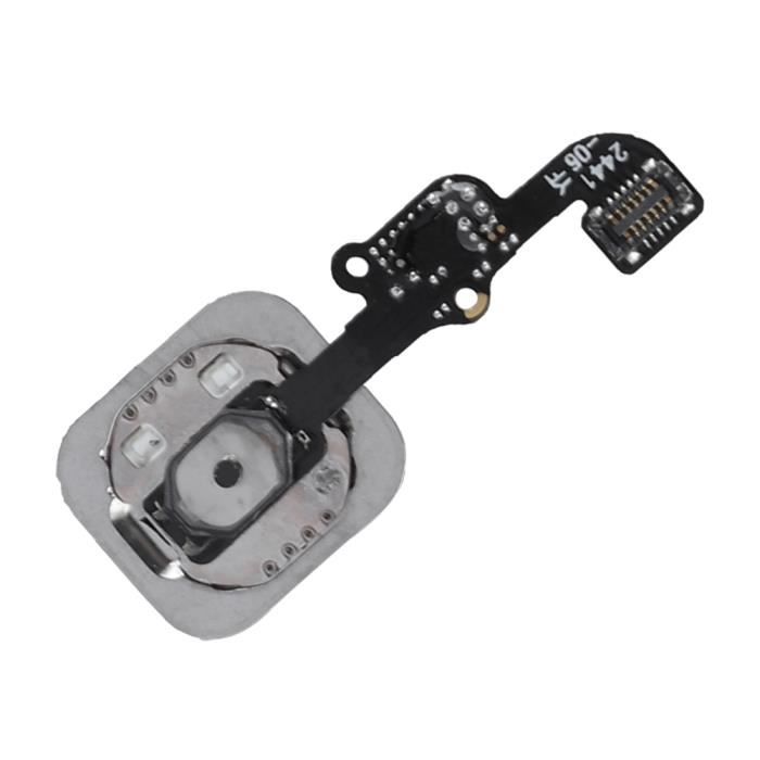 Remplacement du bouton home bouton flexible partie capteur tactile ID pour iPhone 6 - 6plus (blanc)