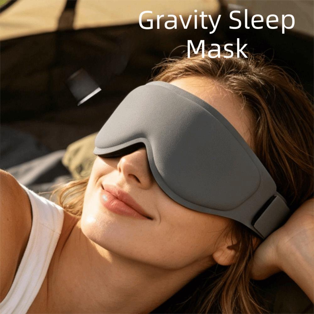 Light-blocking Weighted Eye Mask Full-coverage Blindfold Eyeshade Soft 3D Sleep Eye Cover Men