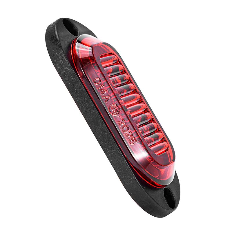 2 Stück 12V 24V LKW Positionsleuchten Auto Seitenmarkierungsleuchten LED Signalleuchte Anhängerleuchten Blinker Rückleuchten Autozubehör