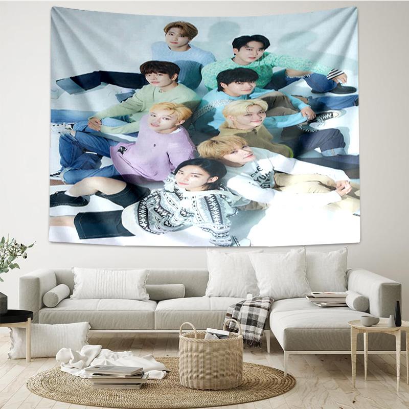 Kpop Stray Tapestry Hanging for Bedroom,Livingroom, Playroom,Decor Art Room Wall Tapestry Holiday and Birthday Gifts