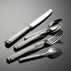 Forged 304 Stainless Steel Roman Column Series Western Food Knives, Forks, Spoons Hotel Tableware Heavy and High Value