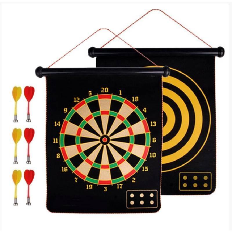 Prémiová magnetická šipková sada s oboustranným rolovacím designem 17 palců 15 palců 12 palců