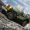 JJRC C8815 Auto RC 1/10 WILLYS 1941 4WD RTR RC Crawler Auto Telecomandata 2.4G Arrampicata Fuoristrada Camion RC Militare Giocattoli Regalo