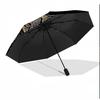 Golden Hamsa Hand Design 8-Frame for Travel, Camping, Casual Lightweight Portable Umbrella, Essential for Every Family Holidays Birthday Gift