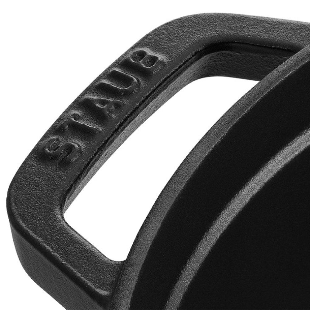 Staub Pico Cocotte Round Casting Esmaltado Panela Utensílios de Cozinha Preto 24cm 1102425 3.8L [Item]