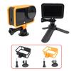 Multifunctional Camera Frame Delivering Comprehensive Protective Against Bump Facilitating Accessory Expansion Featuring Hollowed Cutout for Controls