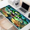 Custom Name Personalized Ben 10 Cartoon Pattern Mousepad, Laptop PC Desk Mat, Decorative Desk Mat for Home Keyboard Pad Gift