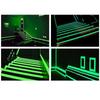 Glowing In The Dark Tape PVC Fluorescent Warning Tape Easy To Apply Reflective Night Decorations For Home Marking Stair Dance