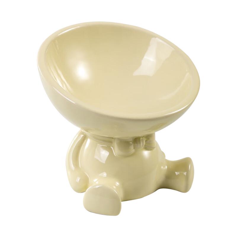 Ergonomic Ceramic Elevated Cat Bowl