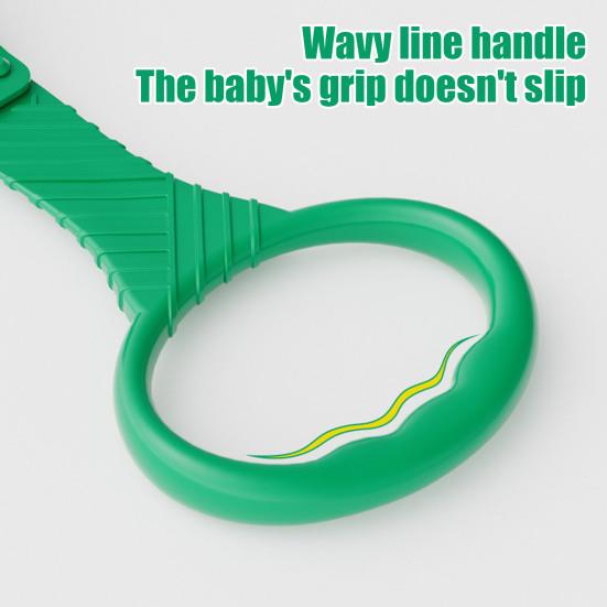 Baby Playpen Pull Up Rings for Infants Easy Install Plastic Walking Assistant Handles Baby Fence Accessories