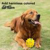 Indestructible Dog Chew Toy Tough Dog Teething Ball for Aggressive Chewers Interactive Popcorn Bouncy Balls for Large Medium Small Dogs
