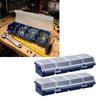 Small Parts Organizers Box Set, 2 Pack Plastic Hardware Cases with 4 Compartments and Transparent Lids for Fastener Sorting