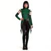 Costum Cosplay Mantis Gardienii Galaxiei Halloween Ținută Role Play Bodysuit Verde pentru Femei Adulți Set Complet