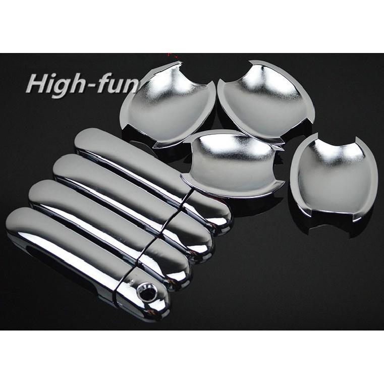 For Nissan Versa / Tiida / Nissan Laptop / Latio 2006 -2011 Nissan CUBE Z11 2002 - 2008 Chrome Door Handle Cover + Cup Bowl