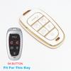 6 Button Tpu For Hyundai Atos Solaris Prime Nexo Sonata Staria Ioniq Palisade Tucson Santa Fe Car Key Case Cover Fob Accessories
