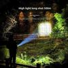 Strong Light Rechargeable Lighting Super Bright Long Beam Zoom Small Portable Flashlight