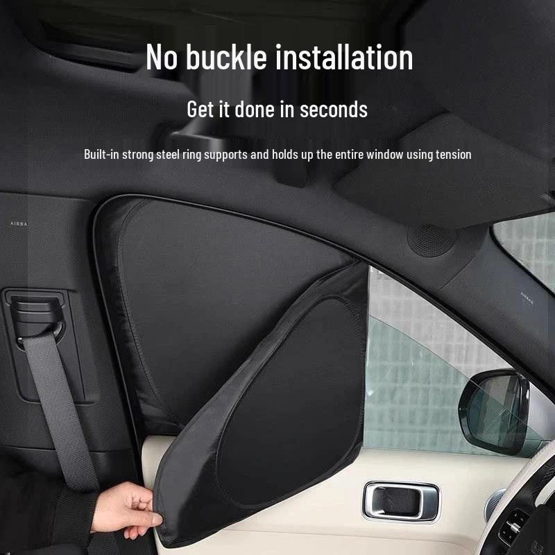 Streamlined Geely Galaxy Sunshade for E5, E8, L6, L7, Xingjian 7, Xingyue L, and Xingyuan - Complete Car Window Coverage.