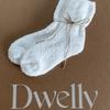 Dwelly Soft Sleep Socks White
