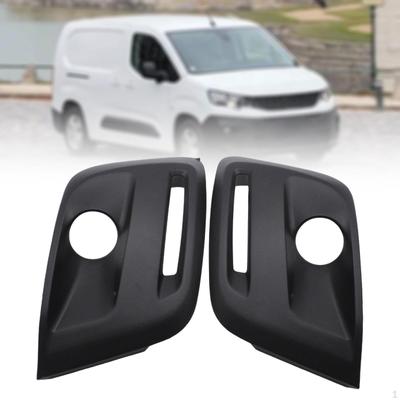 2x Przednie Kratki Halogenowe 1513564680 Naprawia Zastępuje Komponent Pokrywa Lampy Przeciwmgielnej 9810965778