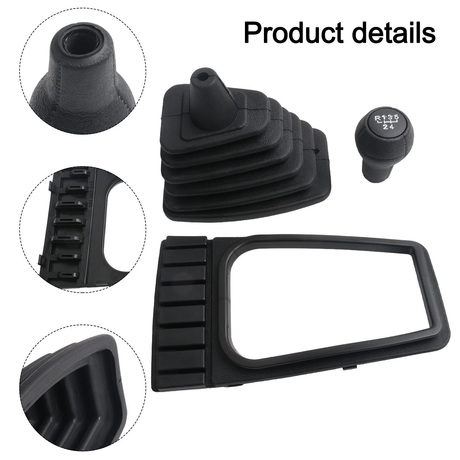 

3pcs Gear Handball Frame Dust Jacket 191711115 191863216 For GOLF For JETTA Gear Shift Gaiter Boot Cover Handle Knob China Mainland