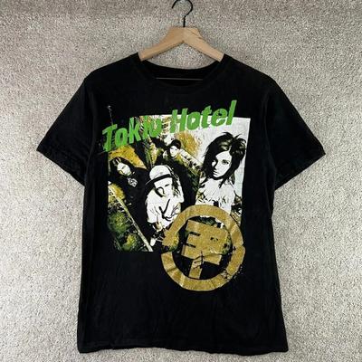 Selten Heiß Tokio Hotel Band Best Of Album 2010 Schwarz S Bis 5XL T-Shirt TU526