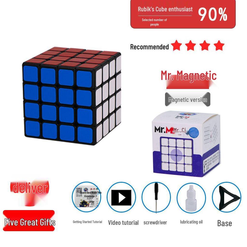 Shengshou 3x3 Magnetic Speed Cube for Competition and Beginner Students