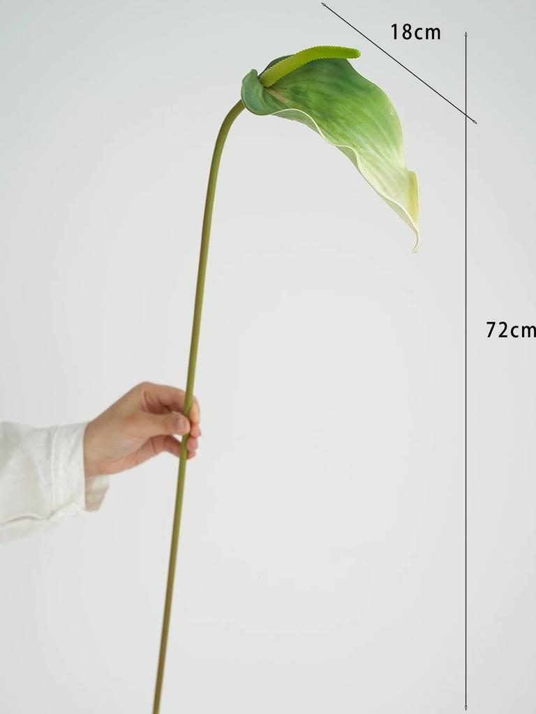 Anthurium Artificial Flowers  High Quality Artificial Anthurium Plant Wedding Home Decoration Party Floral Arrangement Wedding